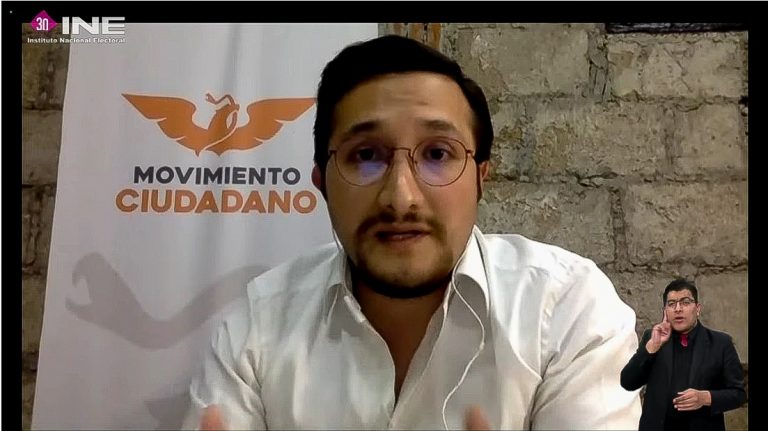 Luis Fernando Fernández, Secretario Nacional de Movimientos Sociales de Movimiento Ciudadano.