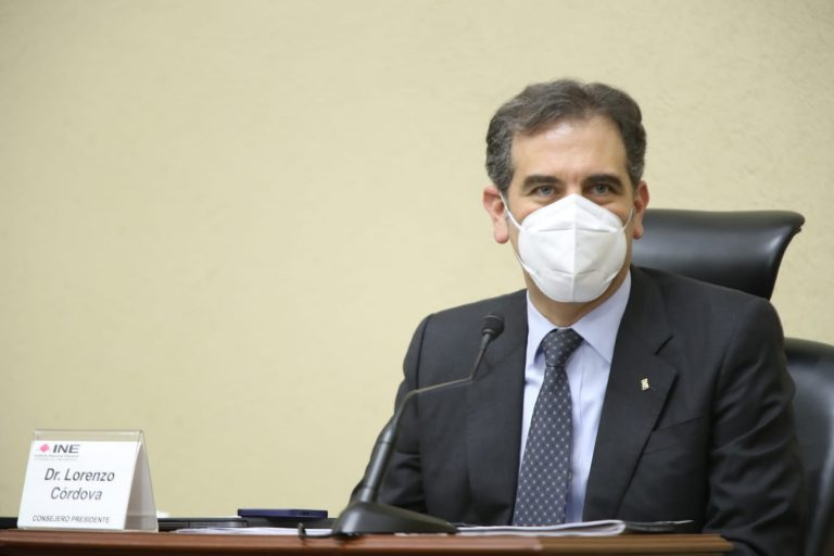 Lorenzo Córdova Vianello, Consejero Presidente.