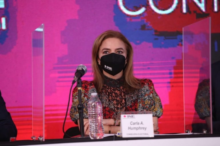 Carla Humphrey Jordan, Consejera Electoral del INE.