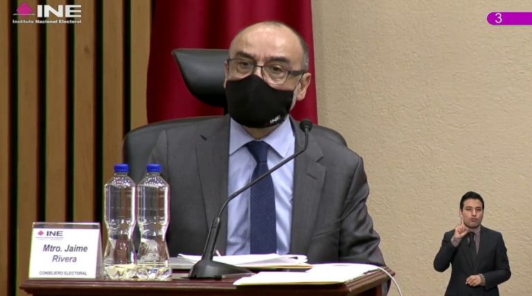 Jaime Rivera Velázquez, Consejero Electoral.