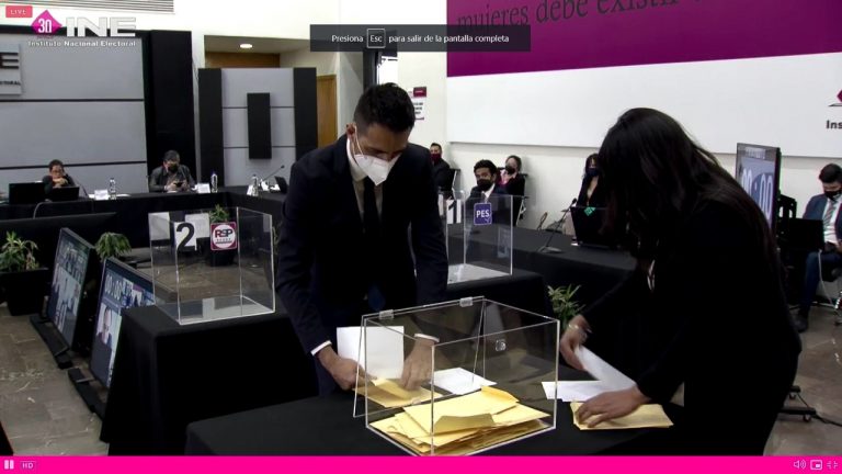 Elección de expertos que liquidarán a partidos que perderán su registro.