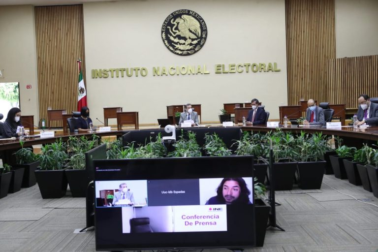 Conferencia de Prensa de las y los Consejeros del INE, previo a la Jornada Electoral.
