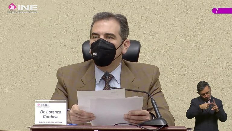 Lorenzo Córdova Vianello, Consejero Presidente del INE.