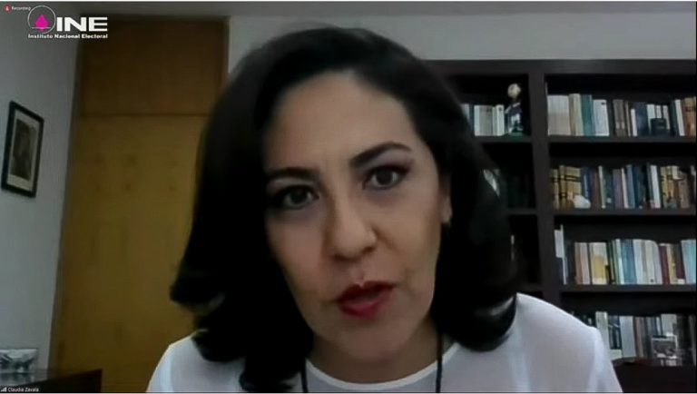 Claudia Zavala Pérez, Consejera Electoral del INE.