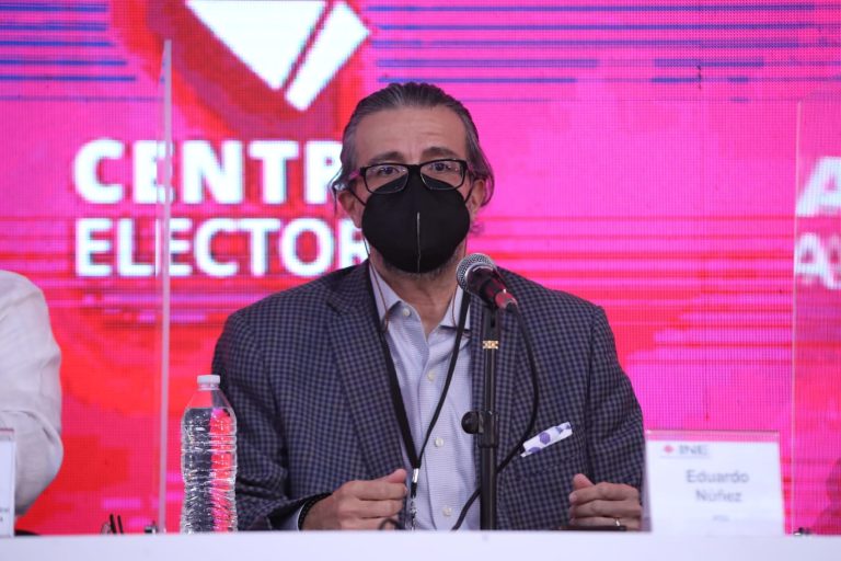 Eduardo Núñez Representante de la misión de especialistas de Latinoamerica grupo conformado por 5 ex presidentes de autoridades electorales de la región: Panamá, El Salvador, Colombia, Perú y Puerto Rico.