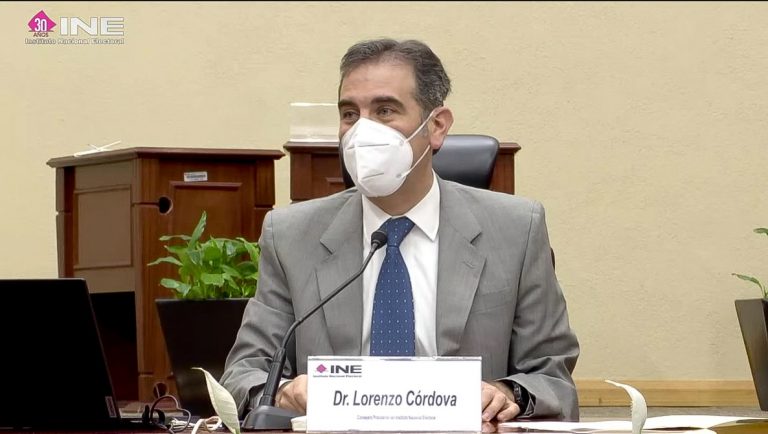 Lorenzo Córdova Vianello, Consejero Presidente del INE.