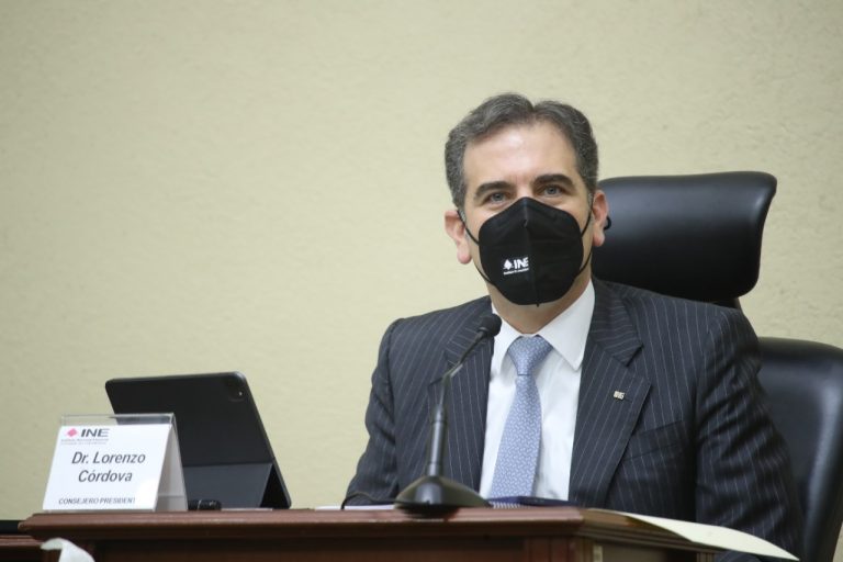 Lorenzo Córdova Vianello, Consejero Presidente.