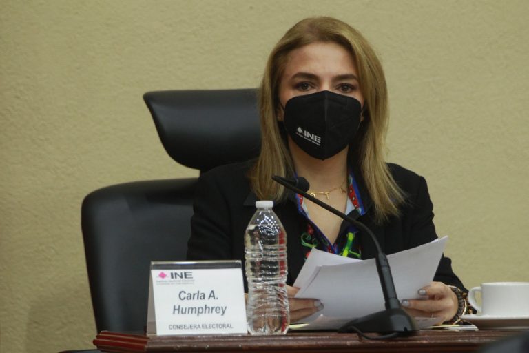 Carla Humphrey Jordan,Consejera Electoral.