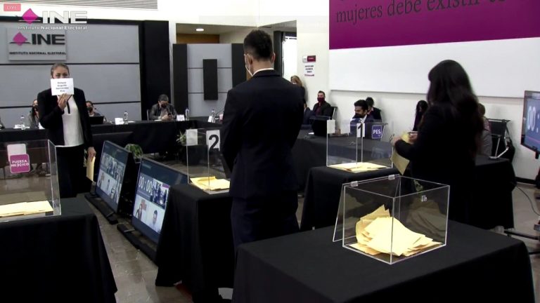 Elección de expertos que liquidarán a partidos que perderán su registro.