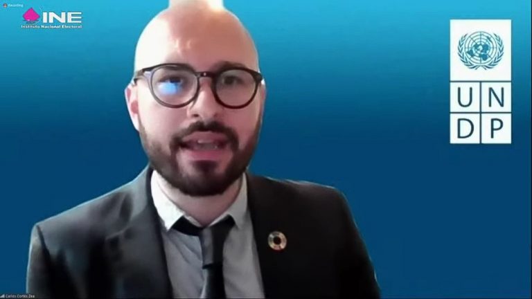 Carlos Cortés Zea, Oficial Nacional de Gobernanza Efectiva y Democracia PNUD México.