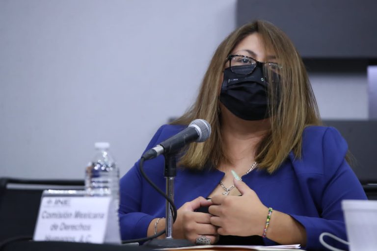 María Itza Samperio Domínguez, Comisión Mexicana de Derechos Humanos.
