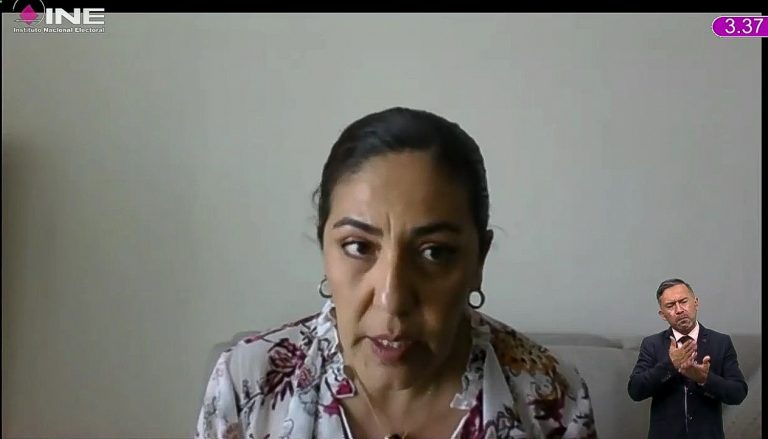 Claudia Zavala Pérez, Consejera Electoral.