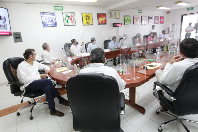 Reunión con la estructura de la junta local.