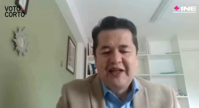 Francisco Javier Morales, Director de Educación Cívica y Participación Ciudadana del INE.