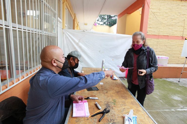 Mesas receptoras Consulta Popular