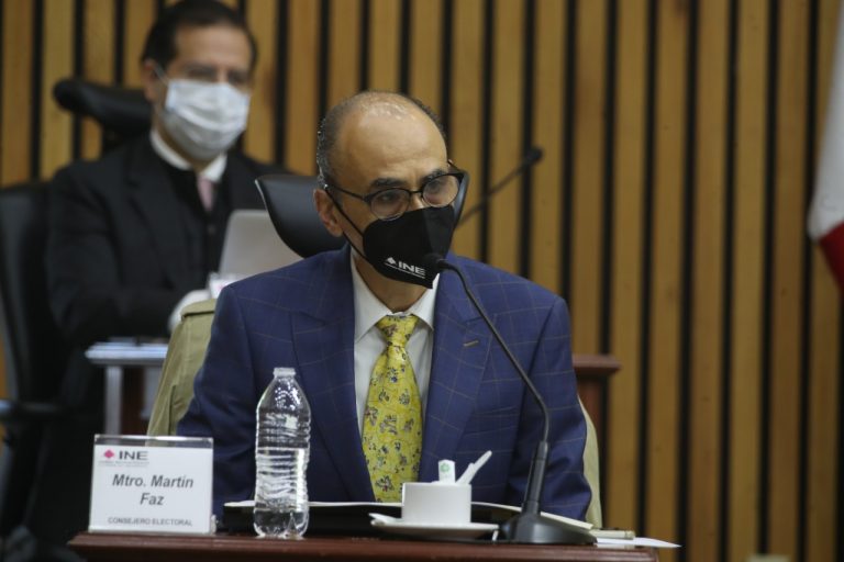 Martín Faz Mora, Consejero Electoral.