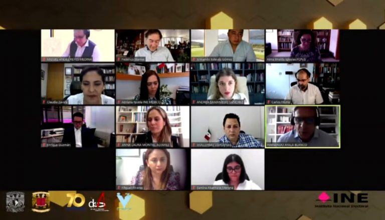 Mesa 2 del Foro “monitoreo de noticiarios 2020-2021. Contexto, alcances y resultados”.