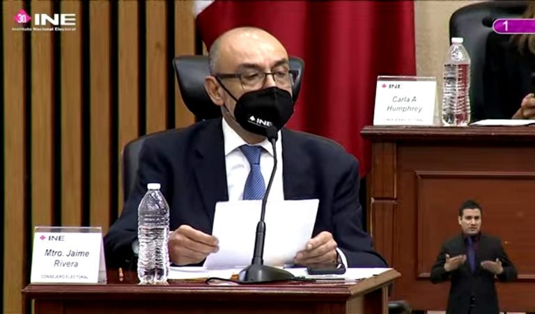 Jaime Rivera Velázquez, Consejero Electoral.