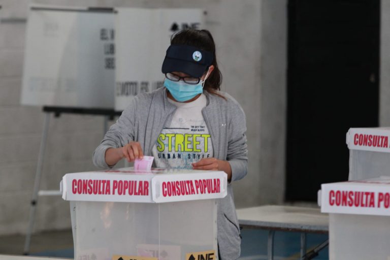 Mesas receptoras Consulta Popular