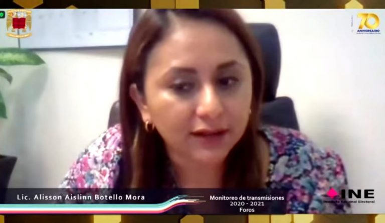 Alisson Aislinn Botello Mora, Representante del PRI ante el comité de Radio y Televisión del INE.