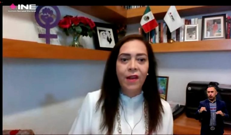 Adriana Favela Herrera, Consejera Electoral e integrante de la Comisión de Prerrogativas y Partidos Políticos.