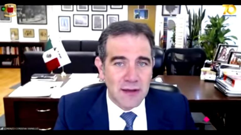 Lorenzo Córdova Vianello, Consejero Presidente del INE.