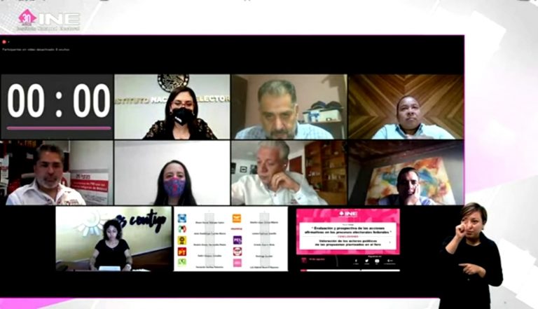 Mesa Mas allá de la paridad: Acciones afirmativas en favor de las mujeres y la "3 de 3 contra la violencia".