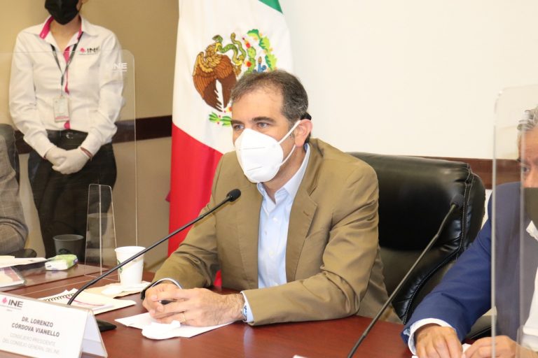 Lorenzo Córdova Vianello, Consejero Presidente del INE.