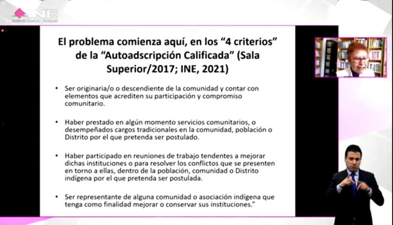 Foro "Evaluación y prospectivas de las acciones afirmativas en los procesos electorales federales".