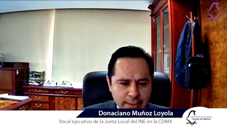 Donacino Muñoz Loyola, Vocal Ejecutivo del INE en la CDMX,