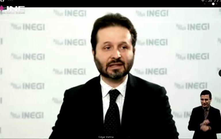 Edgar Vielma Orozco, Director General de Estadísticas Sociodemográficas del INEGI.
