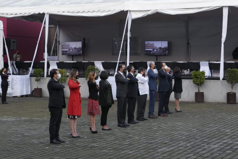 Ceremonia de Honores a la Bandera.