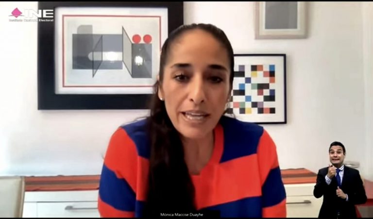 Monica Maccise Duahyne, Especialista en Igualdad de género y no discrinminción.