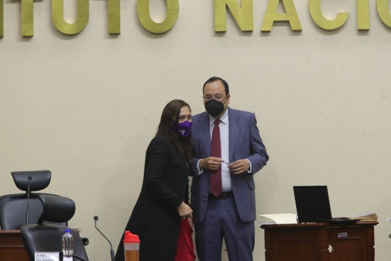 Adriana Favela Herrera y Ciro Murayama Rendón Consejera y Consejero Electorales