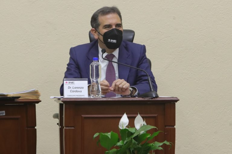 Lorenzo Córdova Vianello, Consejero Presidente.