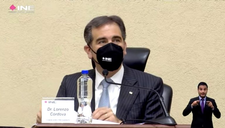 Lorenzo Córdova Vianello, Consejero Presidente.