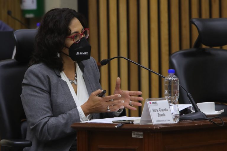 Claudia Zavala Pérez, Consejera Electoral
