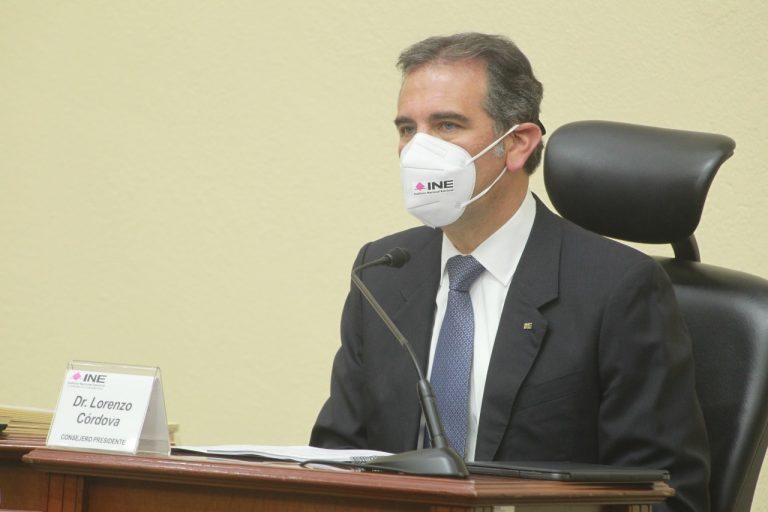 Lorenzo Córdova Vianello, Consejero Presidente.