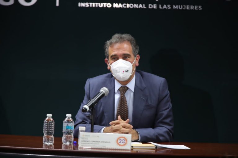 Lorenzo Córdova Vianello, Consejero Presidente del INE.