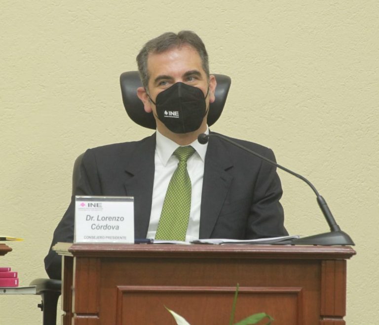 Lorenzo Córdova Vianello, Consejero Presidente.