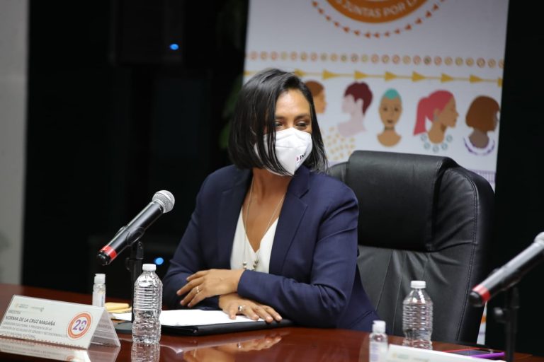Norma Irene De La Cruz Magaña, Consejera Electoral y Presidenta de la Comisión de Igualdad de Género y No Discriminación del INE.
