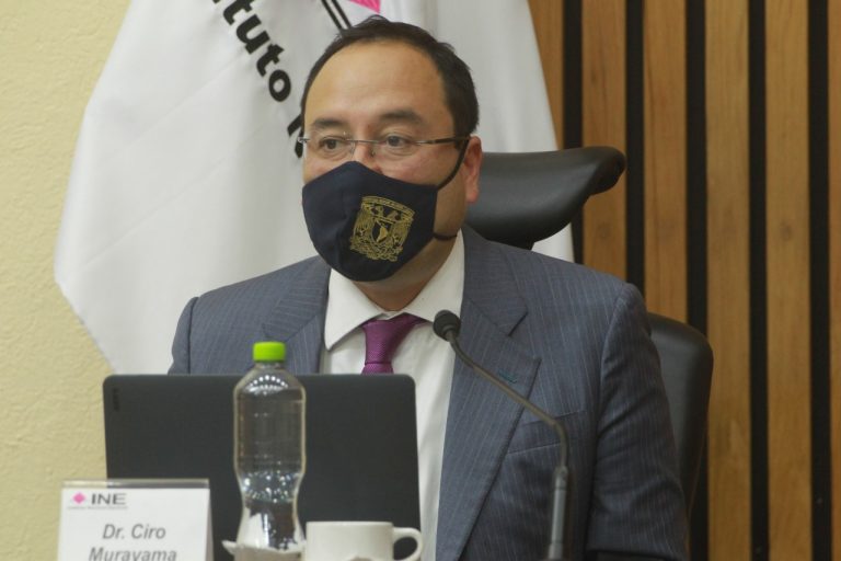 Ciro Murayama Rendón,  Consejero Electoral.