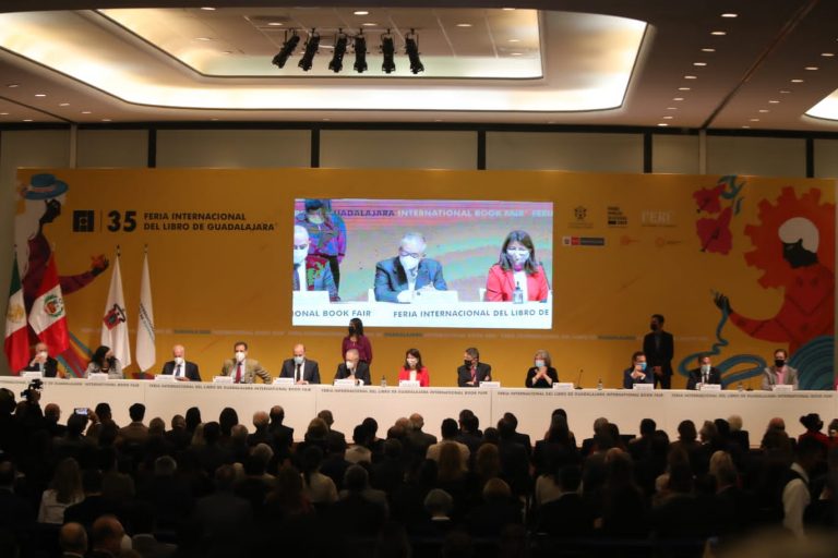 Inauguración de la Feria Internacional del Libro.