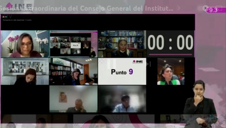 Sesión Extraordinaria del Consejo General.