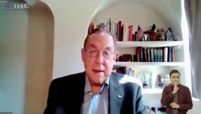 Richard Soudriette, Ex Presidente de la Fundación Internacional para Sistemas Electorales (IFES).