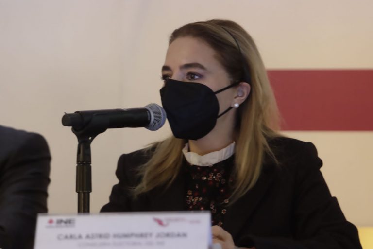 Carla Humphrey Jordan, Consejera Electoral del INE.