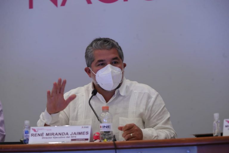 René Miranda Jaimes, Director Ejecutivo del Registro Federal de Electores.