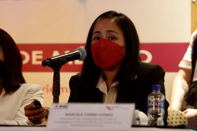 Marcela Cheng Oviedo, integrante del Comité Técnico para el Seguimiento y Evaluación de los Trabajos de Distritación.