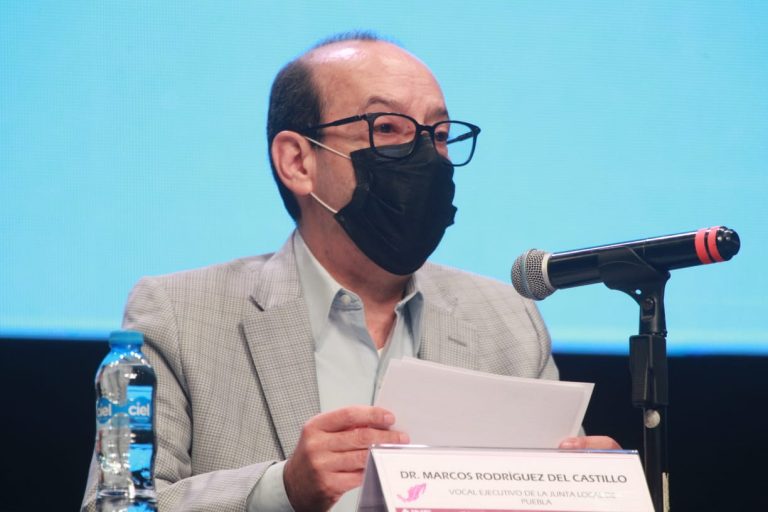 Marco Rodríguez del Castillo, Vocal Ejecutivo de la Junta Local de Puebla.