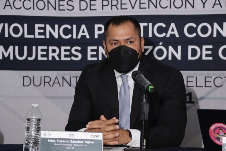 Eusebio Sánchez Tejero, Director de Información y Blindaje Electoral de la FISEL-FGR.